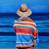 Arte figurativo (Acrílico). Traditional illustration, Painting, Fine Arts, Acr, and lic Painting project by nenetuya - 01.15.2025