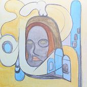 My three initial paintings for the course: Introduction to Abstract Painting Ein Projekt aus dem Bereich Malerei mit Acr, l, Bildende Künste und Malerei von Chris Auret - 18.01.2025