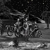 From the Earth to the Moon. Un progetto di Animazione, Motion graphics, Creatività, Stor, telling e Graphic design di gaborkovacs.design - 17.01.2025