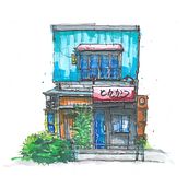 My project for course: Expressive Architectural Sketching with Colored Markers. Un progetto di Illustrazione architettonica, Disegno, Illustrazione con inchiostro, Sketchbook e Bozzetti di Mark Barwell - 17.01.2025