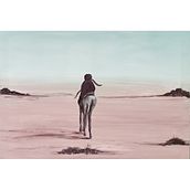 Still far away. Acr, lic Painting, Character Design, and Painting project by Valeria Pagani - 01.17.2025