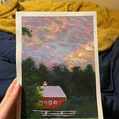 My project for Painting and sketching: beginners guide. Un progetto di Creatività, Disegno, Pittura ad olio, Pittura, Sketchbook e Bozzetti di Daria Vulytska - 17.01.2025