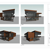Casa DOM. 3D, Architecture, Digital Architecture, Interior Architecture, 3D Modeling, and ArchVIZ project by jul_ian_4 - 01.18.2025