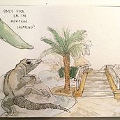 Becoming better at urban sketching. Sketching project by elle_art - 01.18.2025