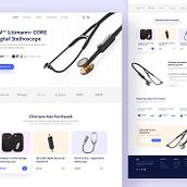 Medical Product Landing Page Design. Un progetto di Web design, UX / UI, Design e Design digitale di Tanvir Ahammed Tamim - 18.01.2025