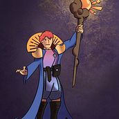 Velios le Cos-Mage. Un projet de Illustration numérique de Everson Archer - 19.01.2025