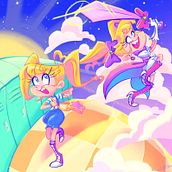 Isabella Donna: Das magische Mädchen der Mittelschule Ein Projekt aus dem Bereich Digitale Illustration und Design von Figuren von deadlandddah - 19.01.2025