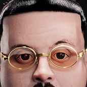 Cruz Cafuné - 3D Model. 3D, Modelagem 3D, Animação 3D, Design de personagens 3D, Escultura e Ilustração digital projeto de Anthony Nuñez Goncalves - 19.01.2025