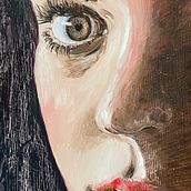 Mi proyecto del curso: Retrato expresivo al óleo: explora la técnica alla prima. Fine Arts, Painting, and Oil Painting project by Luis Antonio Grande López - 02.05.2025