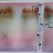 Matin calme. Un progetto di Belle arti, Pittura e Pittura ad acquerello di Marie Helene Reg - 20.01.2025
