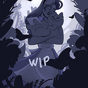 Alice. Digital Drawing, Digital Illustration, and Editorial Illustration project by Rafaela Sobreiro - 01.20.2025
