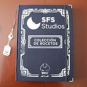 Sketchbook Personalizado SFS Studios. Een project van Craft,  Boekbinding, DIY, Traditionele illustratie y Sketchbook van Maria de la Paz Araujo Ortega - 20.01.2025