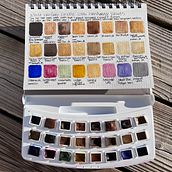 Handmade Watercolor Palette. Fine Arts, Painting, Watercolor Painting, Arts, Crafts, and DIY project by ihoey - 01.21.2025