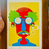 Isaias Buenahora. Traditional illustration, and Paper Craft project by Daniel Valencia - 01.21.2025