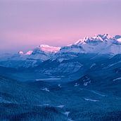 Sunrise on the Canadian Rockies: Captured on Portra 800. Un proyecto de Fotografía y Fotografía analógica de yvesgagnonvrs - 21.01.2025