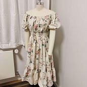 Completed Shirred Dress Project. Arts, Crafts, DIY, Fashion Design, Sewing, Patternmaking, and Dressmaking project by heatherhasstyle - 01.22.2025