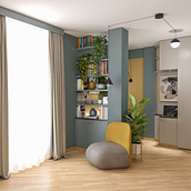 Resultado Final, Renderizado fotorrealista con SketchUp y Vray Next. Un projet de Retail design, Décoration, Architecture d'intérieur, Décoration d'intérieur , et Design d'intérieur de Pablo Torres Duque - 22.01.2025