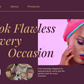 A Landing Page . UX / UI, and Web Design project by Mike Byamugisha - 01.23.2025
