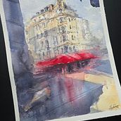 Architectural Sketching with Watercolor and Ink. Un progetto di Disegno, Pittura ad acquerello, Illustrazione architettonica, Sketchbook, Illustrazione con inchiostro e Bozzetti di Aliya Bodnar - 23.01.2025