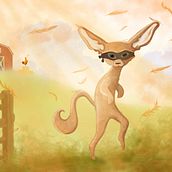 Animal character design in movement. Un progetto di Illustrazione digitale, Character design, Stor, telling, Creatività, Disegno digitale, Illustrazione infantile e Pittura digitale di Michaela Stavova - 23.01.2025