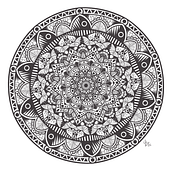 Ysabel Parra. Drawing, Art Therap, Meditation, and Digital Drawing project by Ysabel Parra - 01.24.2025
