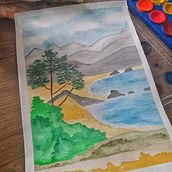 Projeto final. Traditional illustration, Architectural Illustration, Watercolor Painting, and Sketchbook project by Yasmim Barboza - 01.25.2025