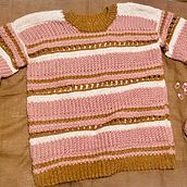 Jersey crochet. Un proyecto de Crochet, Diseño de moda, Tejido y Diseño textil de susanabeltrancabezas - 26.01.2025