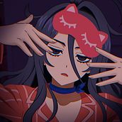 Sleepy Mita. Digital Illustration, Drawing, Digital Drawing, Digital Design, and Creativit project by tenetoes - 01.27.2025