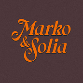 Marko & Solia. Calligraph, Digital Lettering, Lettering, T, pograph, T, pograph, and Design project by Marko Pazyniak - 01.28.2025