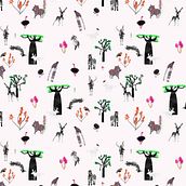 Savanna Pattern. Projekt z dziedziny R, sunek botaniczn, Ilustracja c, frowa,  R, sunek, Trad, c, jna ilustracja i Pattern design użytkownika photoludicum - 28.01.2025