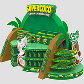 Exhibidor supercoco. Un projet de Conception 3D de Mariana Posso - 29.01.2025