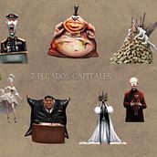 7 Pecados Capitales. Animation, 2D Animation, Collage, and Video Editing project by ezzeojeda - 01.29.2025