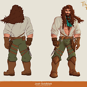Highwaymen - The Traveler. Character Design, and Concept Art project by Josh Goldblatt - 01.29.2025