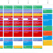 Calendario Personal para mejorar mi productividad. Creative Consulting, Design Management, Marketing, Management, and Productivit project by Ernesto Vargas - 01.29.2025