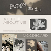 Poppy studio . % florenciavitola96 tarafından hazırlanan Markalaşma ve Kimlik, Grafik Tasarım, Sos, al Med, a Tasarımı, Ve Web Tasarımı projesi - 01.30.2025