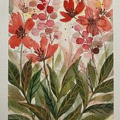 Composición Floral. Un progetto di Illustrazione botanica, Illustrazione tradizionale, Pittura e Pittura ad acquerello di quiroz_francisca - 30.01.2025