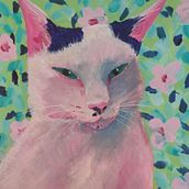 Makari mt cat. Un progetto di Belle arti, Pittura gouache, Illustrazione naturalistica e Pittura di Athira Sanal - 30.01.2025