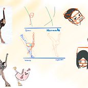 Patinadora . Un proyecto de Dibujo, Dibujo anatómico, Bellas Artes, Sketchbook y Bocetado de Yuri Lr - 30.01.2025