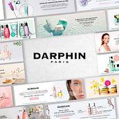 Banners Darphin. Graphic Design, Design, Communication, Creativit, Art Direction, Advertising, and Web Design project by Maria Pessini - 01.30.2025