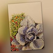 L'orto.. Un projet de Beaux Arts, Design , Illustration traditionnelle, Peinture, Créativité, Créativité avec les enfants , et Carnet de croquis de Claudia Foroni - 30.01.2025