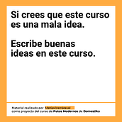 Domestika el copy. Advertising, Communication, Cop, writing, Stor, and telling project by Matías Irarrázaval - 01.30.2025