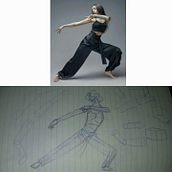 anatomia, ejes y angulos. Fine Arts, Drawing, Pencil Drawing, Realistic Drawing, Figure Drawing, and Sketching project by isabelaliscercadorivera - 02.01.2025