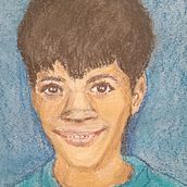 Portrait with soft pastel . Artistic Drawing, Drawing, Fine Arts, Traditional illustration, and Portrait Drawing project by Adeline Cartier - 02.02.2025