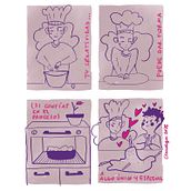 CREATIVIDAD. Comic, Design, Digital Design, Digital Illustration, and Traditional illustration project by poppaflower - 02.03.2025