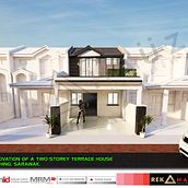 PROPOSED RENOVATION OF DOUBLE STOREY TERRACE HOUSE. Architecture, Digital Architecture, Interior Architecture, and ArchVIZ project by Ahmad Khaidir Mohamed - 02.03.2025