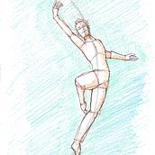 My project for course: Drawing the Human Figure & Expressive Poses. Un progetto di Disegno, Disegno anatomico, Belle arti, Sketchbook e Bozzetti di Mark Barwell - 03.02.2025