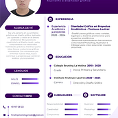 Mi curriculum Vitae . Business, Comunicação, Consultoria criativa, e Desenvolvimento de portfólio projeto de Hiroshi Yamamoto Gonzales - 03.02.2025