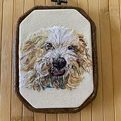 primer bordado de retrato . Embroider project by Florentina Gudiel - 02.03.2025