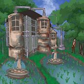 Sustainable living . Concept Art, Digital Illustration, Digital Painting, Drawing, and Traditional illustration project by Whitney Vanwaters - 02.03.2025