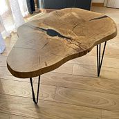 stół z żywicy. Furniture Design, Making, Arts, Crafts, Woodworking, DIY & Interior Design project by Patryk Rabczak - 02.05.2025